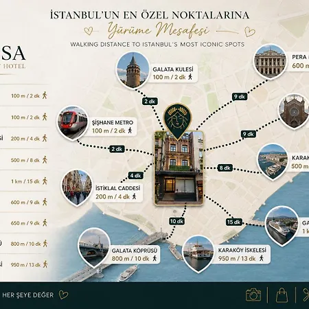 Medusa Historic Luxury Galata 3*